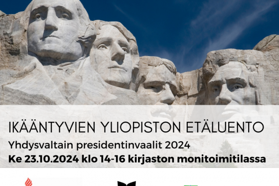 Ikääntyvien yliopiston etäluento: Yhdysvaltain presidentinvaalit 2024