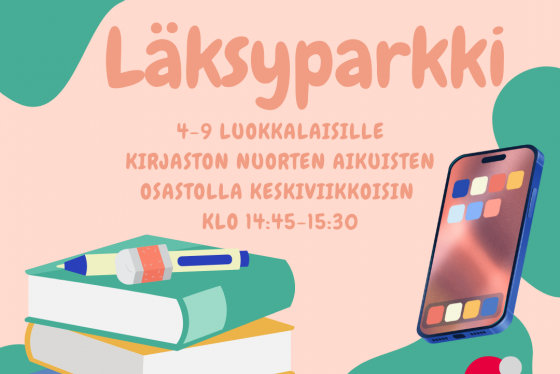 Läksyparkki Kaustisen kirjastossa